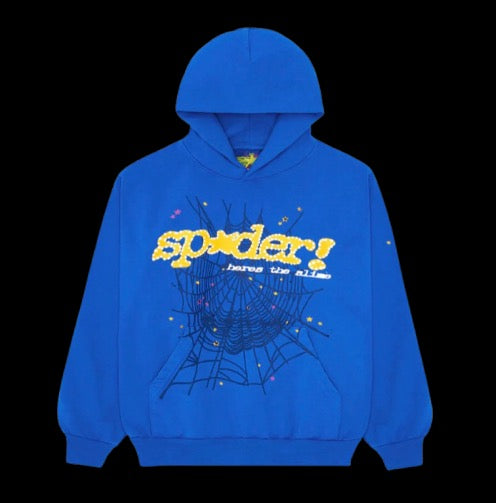 Blue Sp5der Hoodie